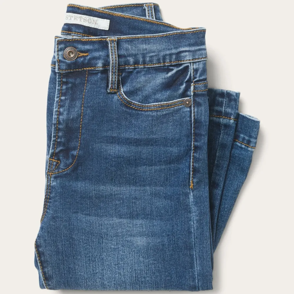 Stetson High Waist Flare Jean Blue Clearance