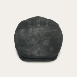 Stetson Hood Weathered Leather Ivy Cap Black Sale