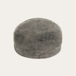 Stetson Hood Weathered Leather Ivy Cap Chocolate New