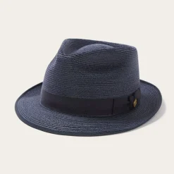 Stetson Inwood Hemp Fedora Navy