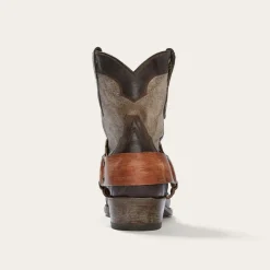 Stetson Jade Harness Ankle Boot Brown