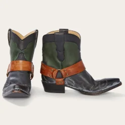 Stetson Jade Harness Ankle Boot Green Online