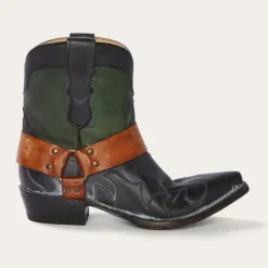 Stetson Jade Harness Ankle Boot Green Online