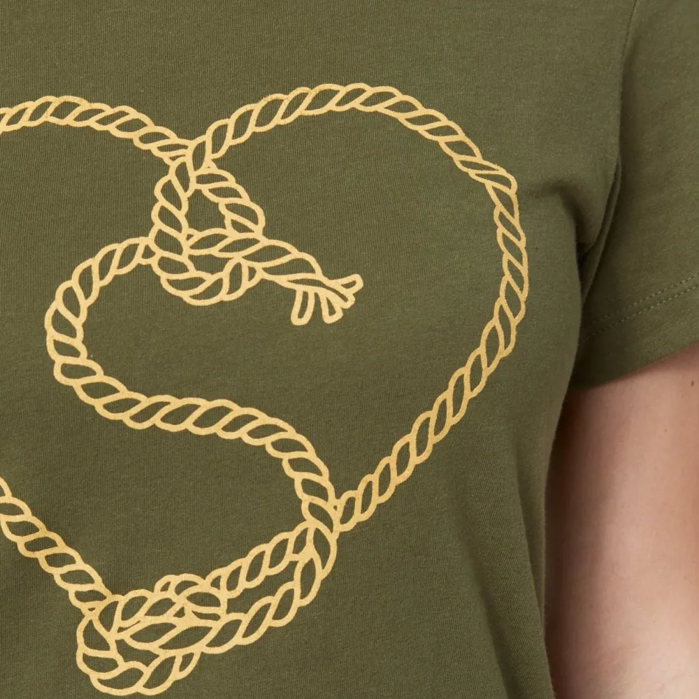 Stetson Jane B. Rope Tee Brown New