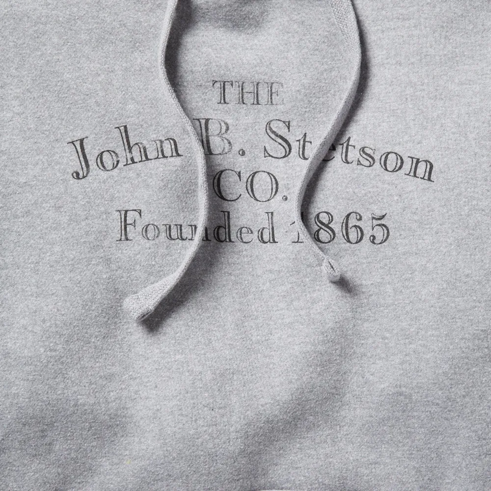 Stetson John B. Co. Hooded Sweatshirt Grey Outlet