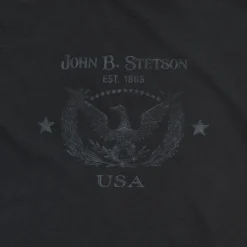 Stetson John B. Eagle Graphic Tee Black Hot