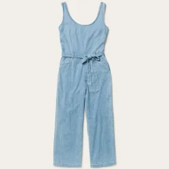 Stetson Lightweight Denim Jumper Blue Discount