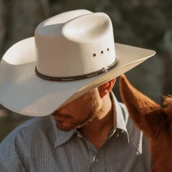 Stetson Llano 10X Straw Cowboy Hat Natural Clearance