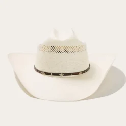 Stetson Lobo 10X Straw Cowboy Hat Natural Outlet