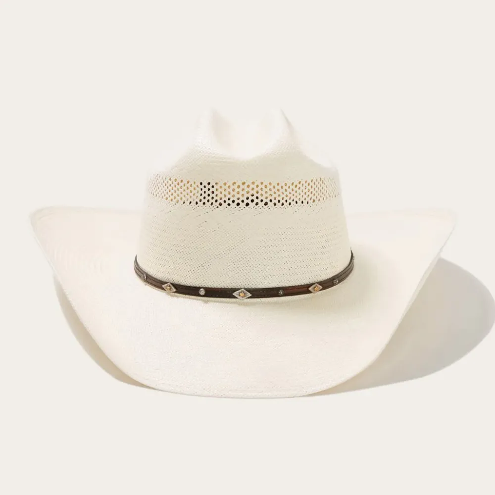 Stetson Lobo 10X Straw Cowboy Hat Natural Outlet