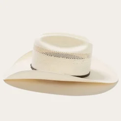 Stetson Lobo 10X Straw Cowboy Hat Natural New