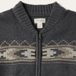 Stetson Longhorn Cardigan Grey Clearance