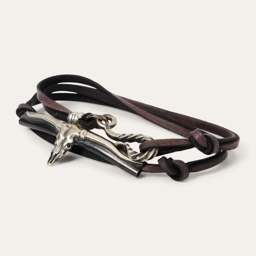 Stetson Longhorn Wrap Bracelet Sale