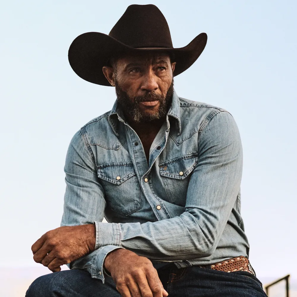 Stetson Long-Sleeved Denim Shirt Blue Hot