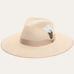 Stetson Midtown Wide Flat Brim Hat Black Best