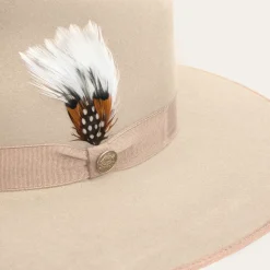 Stetson Midtown Wide Flat Brim Hat Black Discount