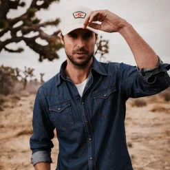 Stetson Modern Denim Western Shirt Blue Hot