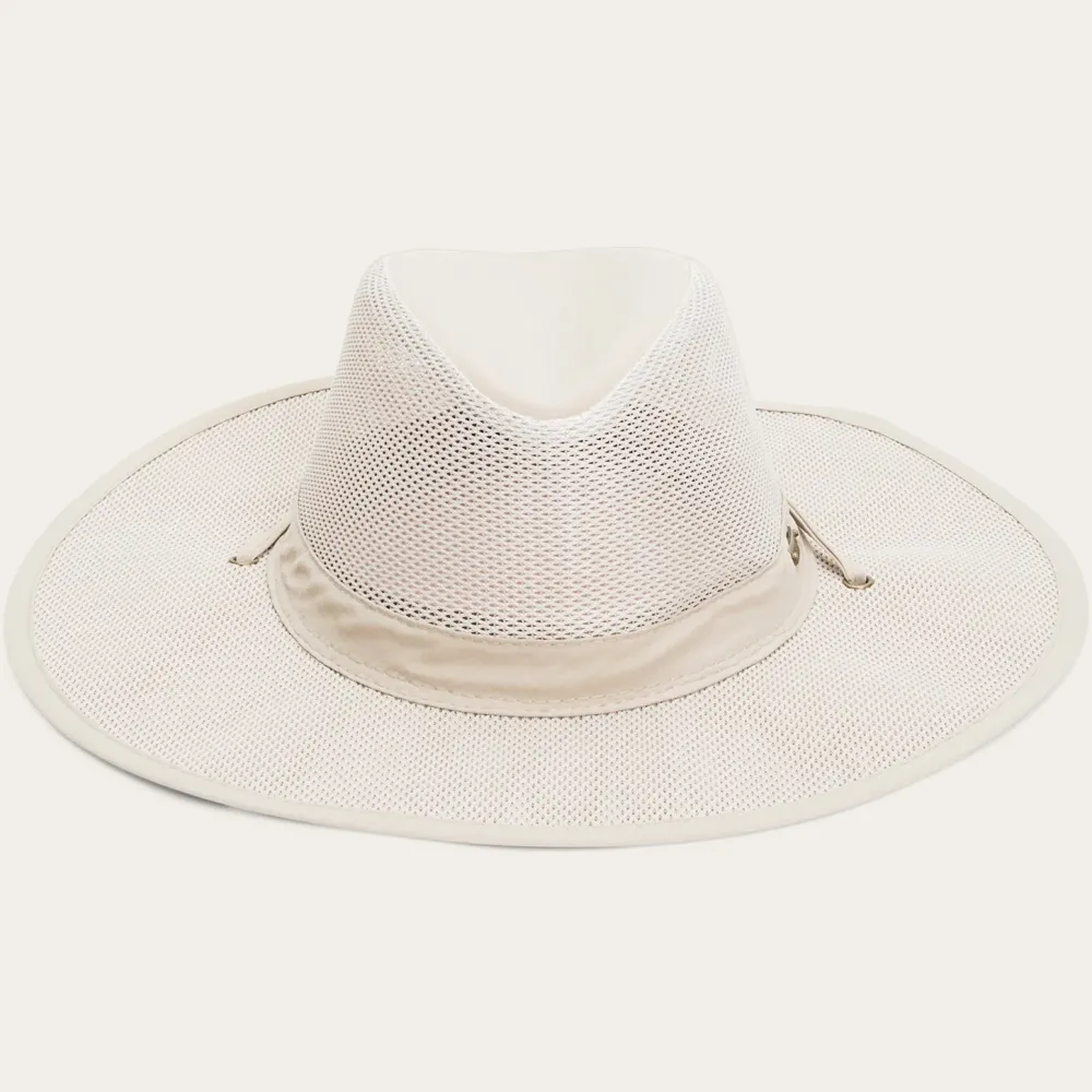 Stetson Montana 'No Fly Zone' Mesh Hat Khaki Hot
