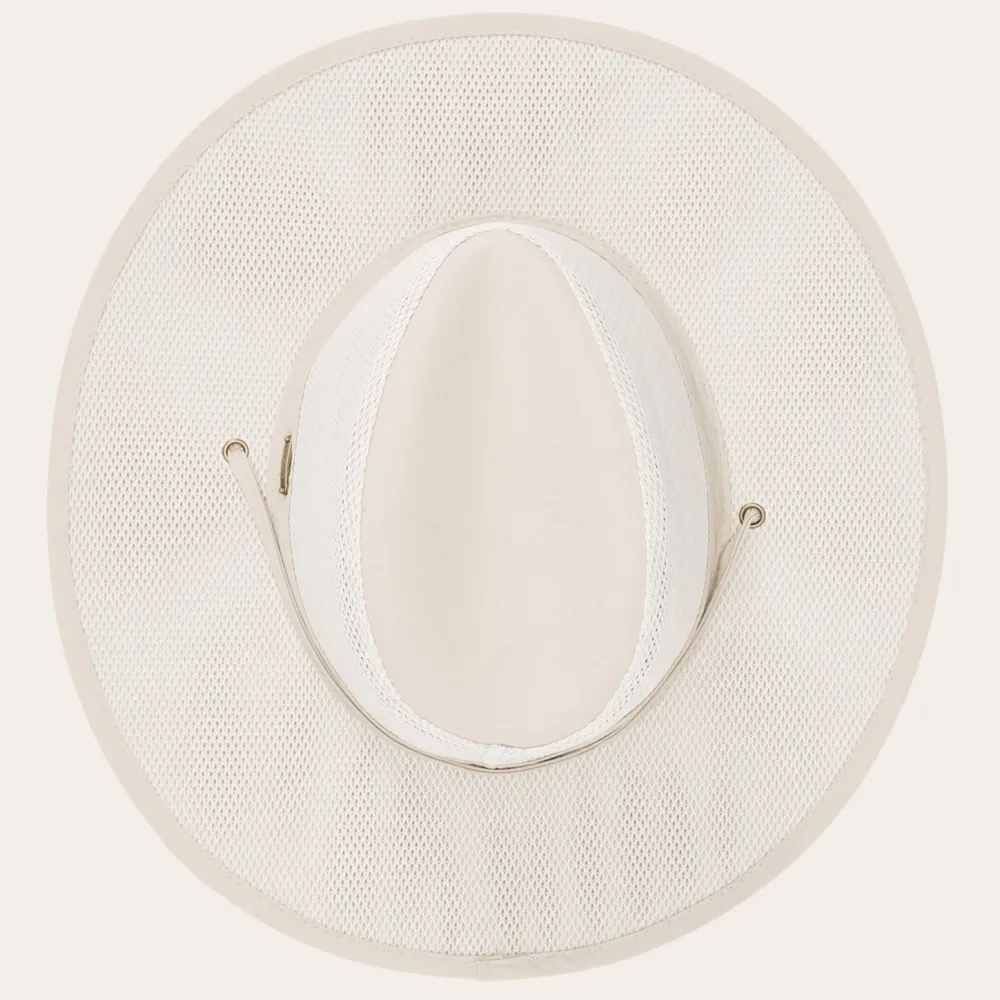 Stetson Montana 'No Fly Zone' Mesh Hat Khaki Hot