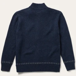 Stetson Navy Aztec Cardigan Blue Online