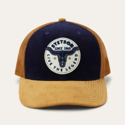Stetson Longhorn Trucker Cap Navy Outlet