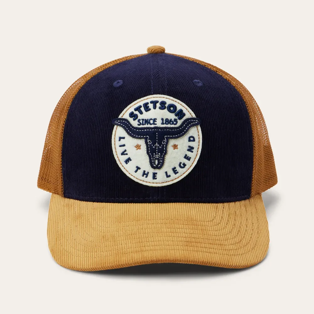 Stetson Longhorn Trucker Cap Navy Outlet