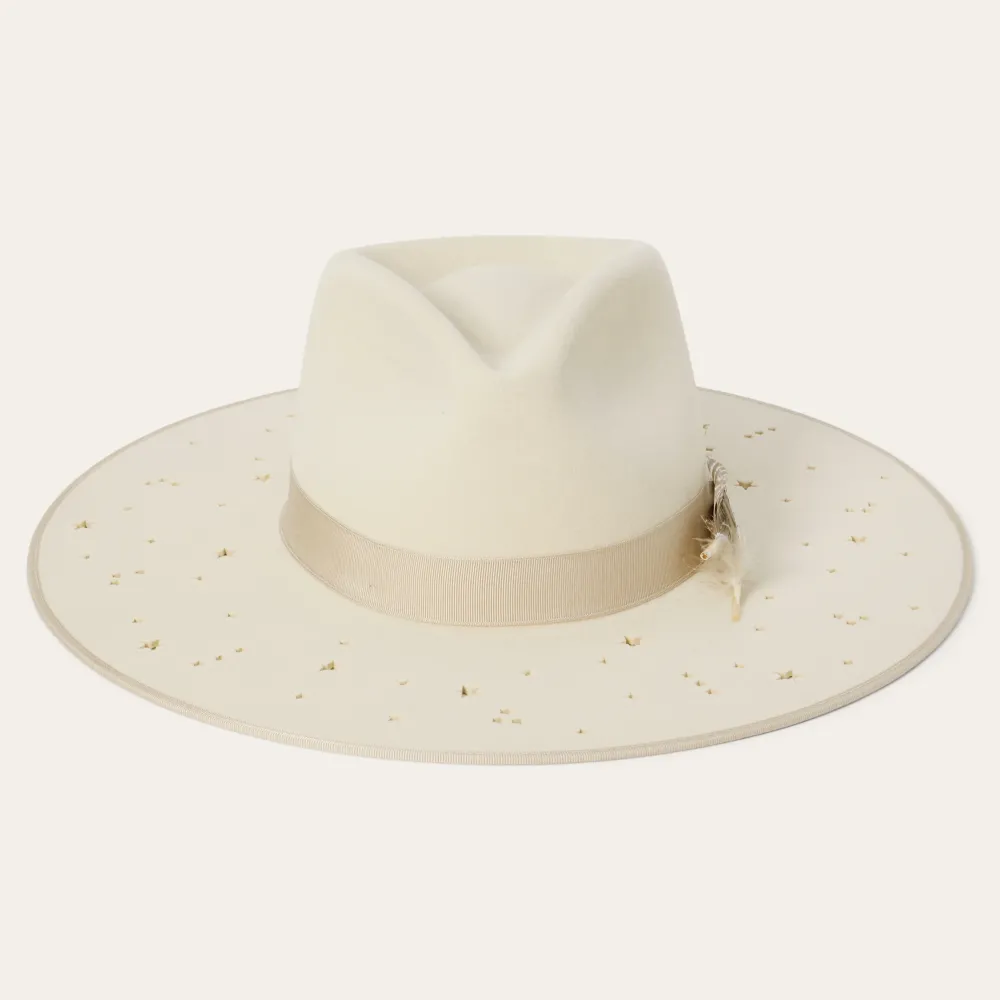 Stetson Night Sky Fedora Navy Outlet