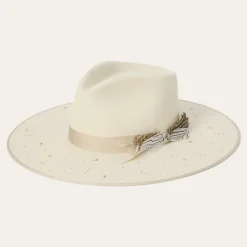 Stetson Night Sky Fedora Navy Outlet