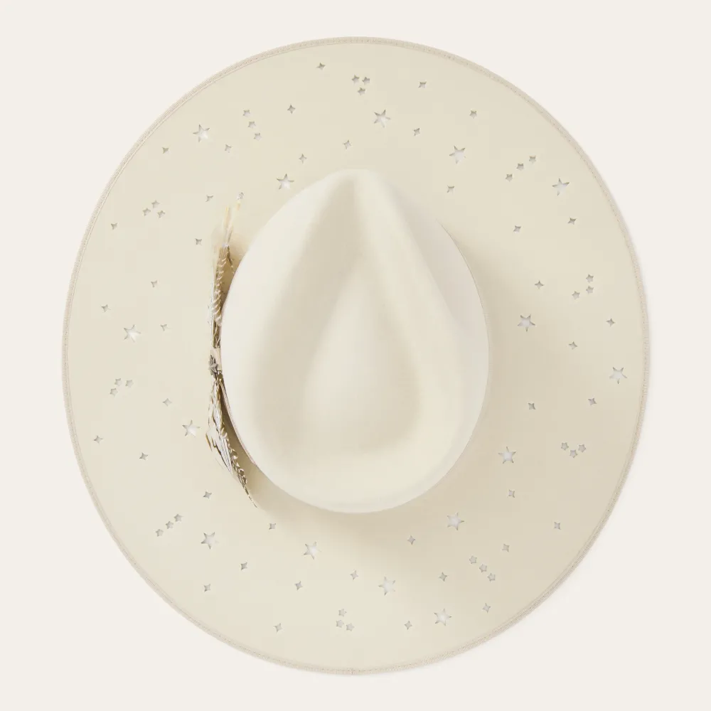 Stetson Night Sky Fedora Navy Outlet