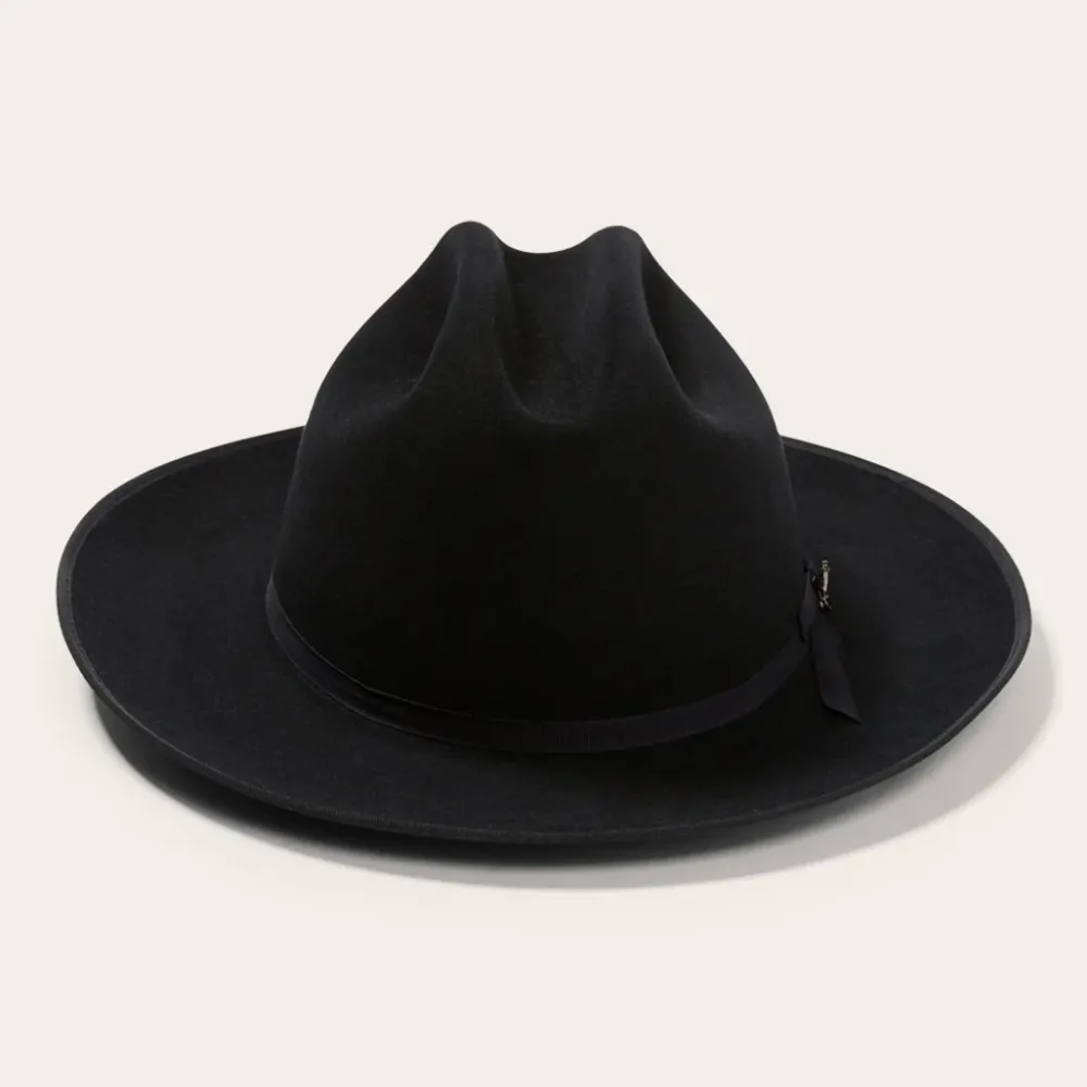 Stetson Open Road Royal Deluxe Hat Black Outlet