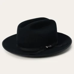 Stetson Open Road Royal Deluxe Hat Black Outlet
