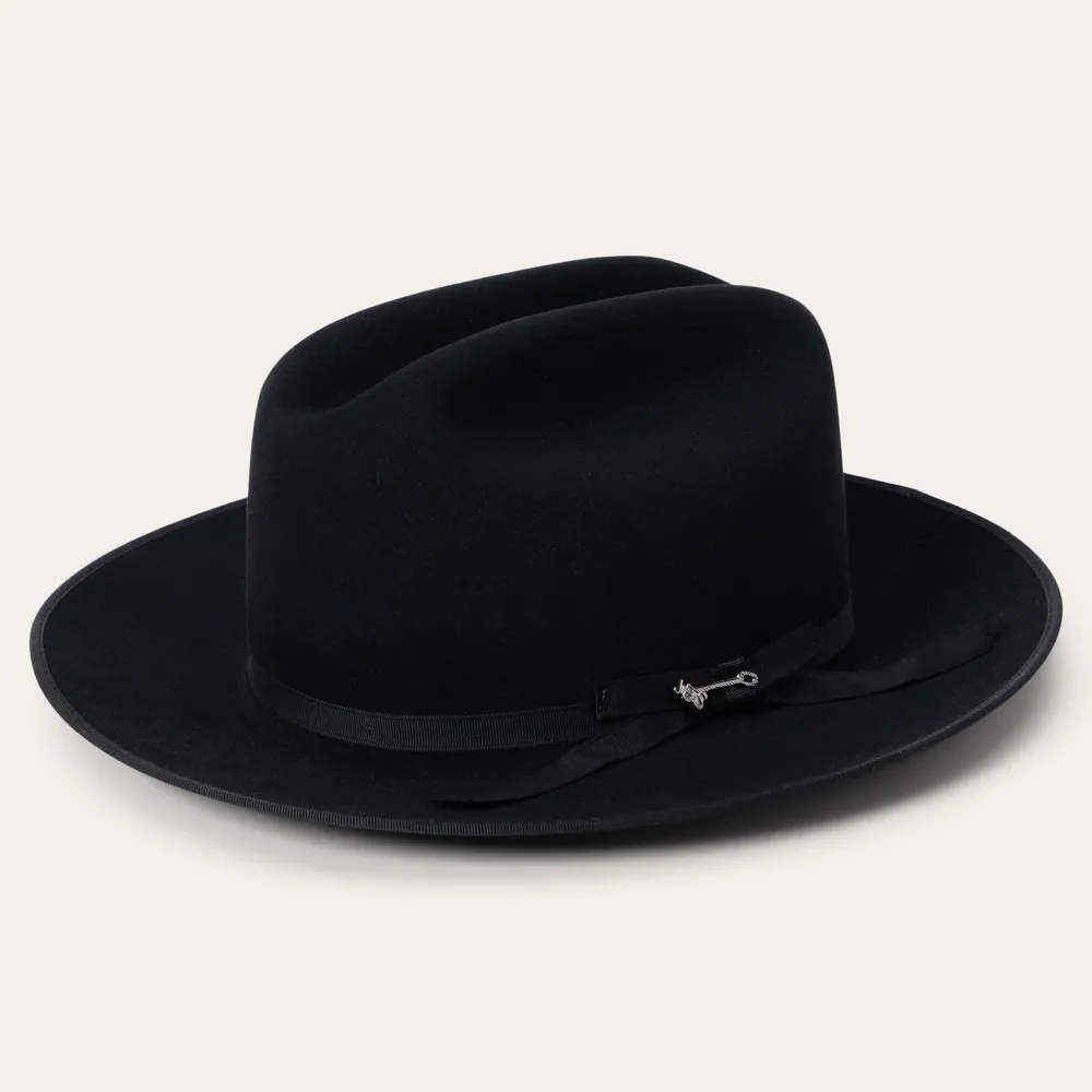 Stetson Open Road Royal Deluxe Hat Black Outlet