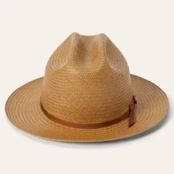 Stetson Open Road Straw Hat Cognac Hot