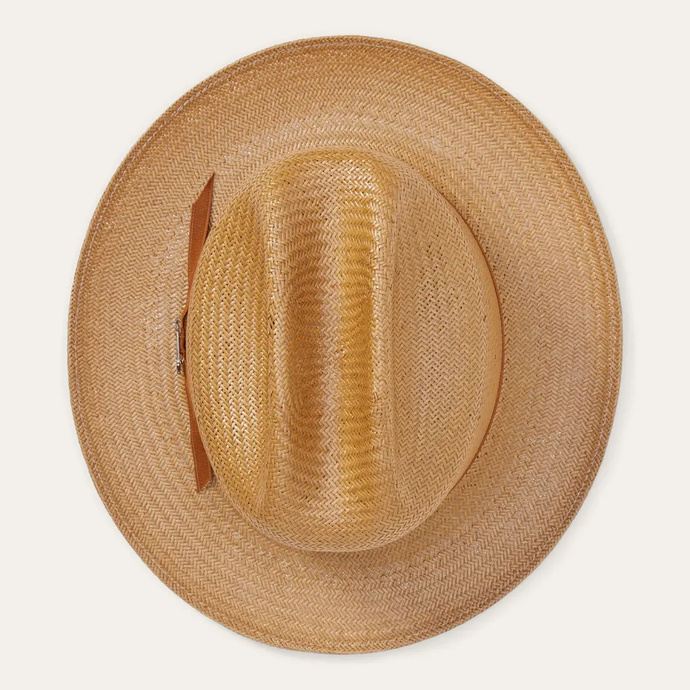 Stetson Open Road Straw Hat Cognac Discount