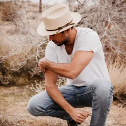 Stetson Open Road Straw Hat Silverbelly Outlet