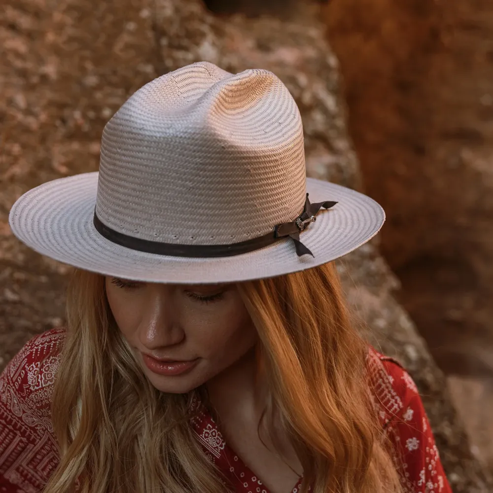 Stetson Open Road Straw Hat Taupe Best