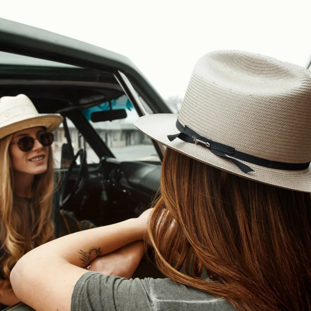 Stetson Open Road Straw Hat Taupe Best