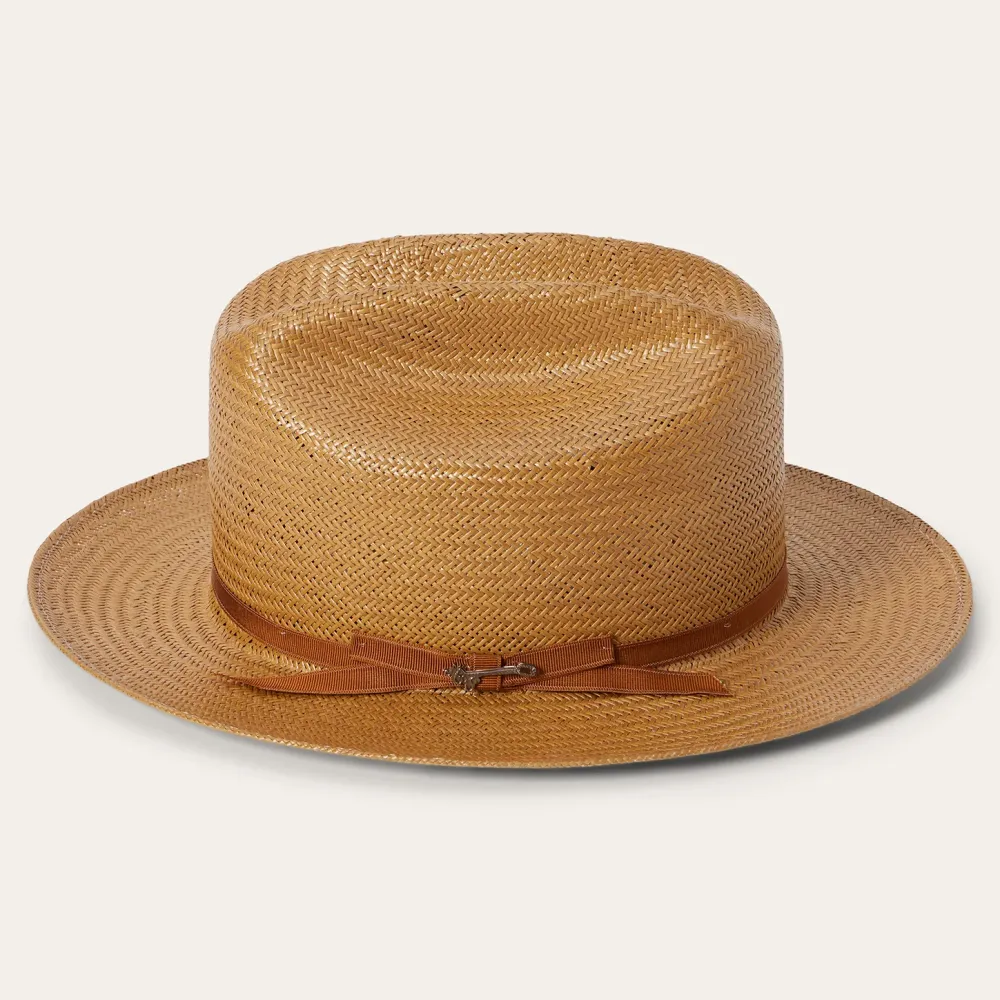 Stetson Open Road Straw Hat Cognac Best