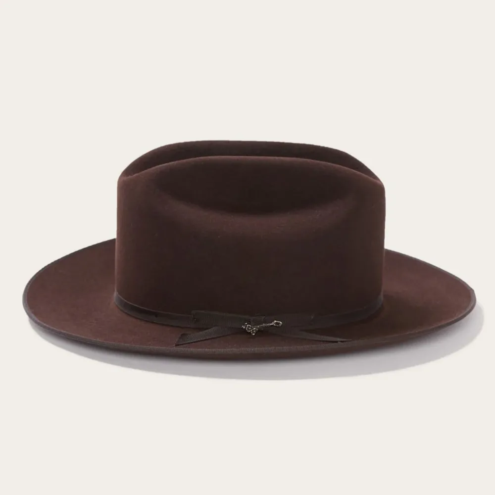 Stetson Open Road 6X Cowboy Hat Chocolate New