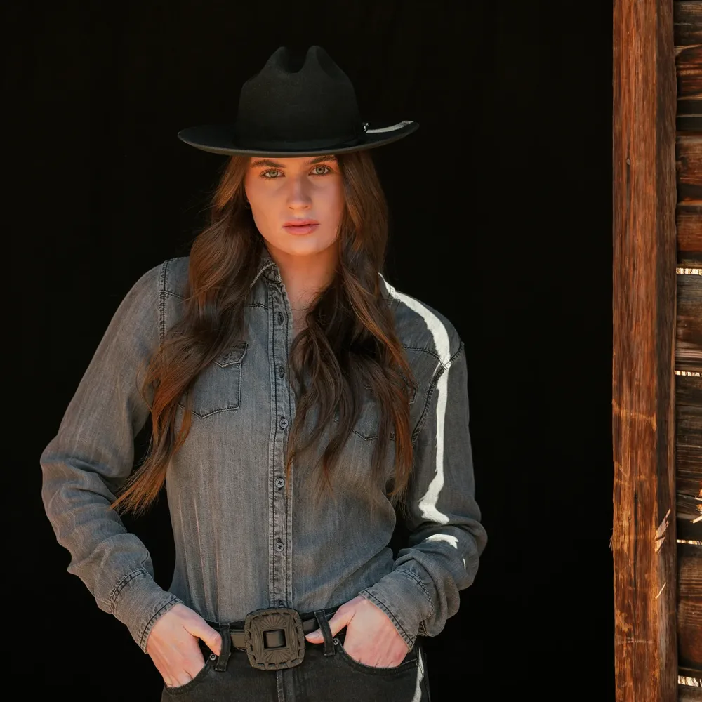 Stetson Open Road 6X Cowboy Hat Black Sale