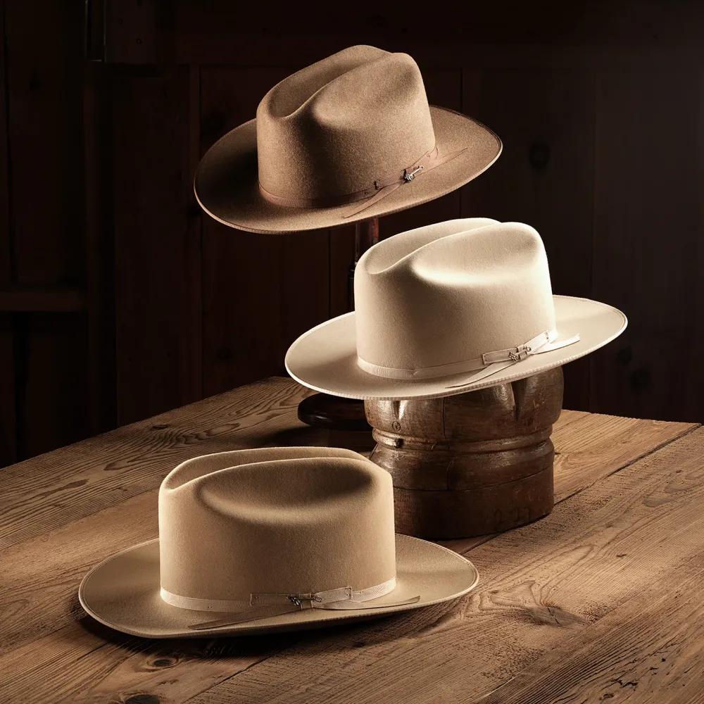 Stetson Open Road 6X Cowboy Hat Fawn Hot