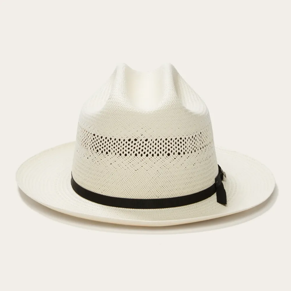 Stetson Open Road 10X Straw Cowboy Hat Natural Sale
