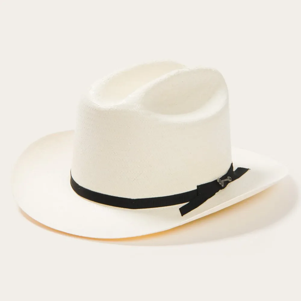 Stetson Open Road 6X Straw Cowboy Hat Natural Best