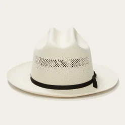 Stetson Open Road 10X Straw Cowboy Hat Natural Best