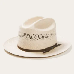 Stetson Open Road 10X Straw Cowboy Hat Toasted Discount