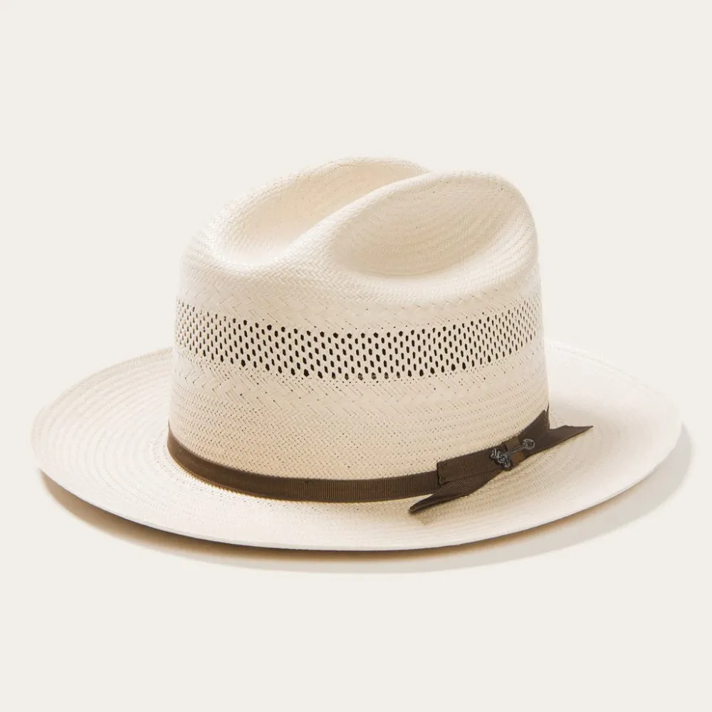 Stetson Open Road 10X Straw Cowboy Hat Toasted Discount