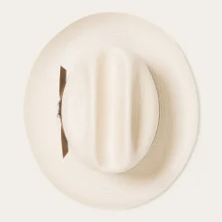 Stetson Open Road 10X Straw Cowboy Hat Toasted