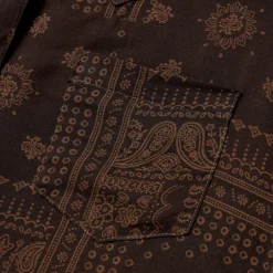 Stetson Patchwork Bandana Print Blouse Brown Best