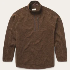 Stetson Pullover Knit Sweater Brown Hot