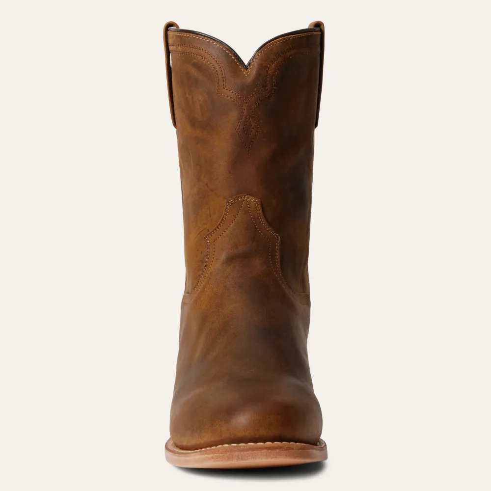 Stetson Puncher Boots Oily Brown Outlet